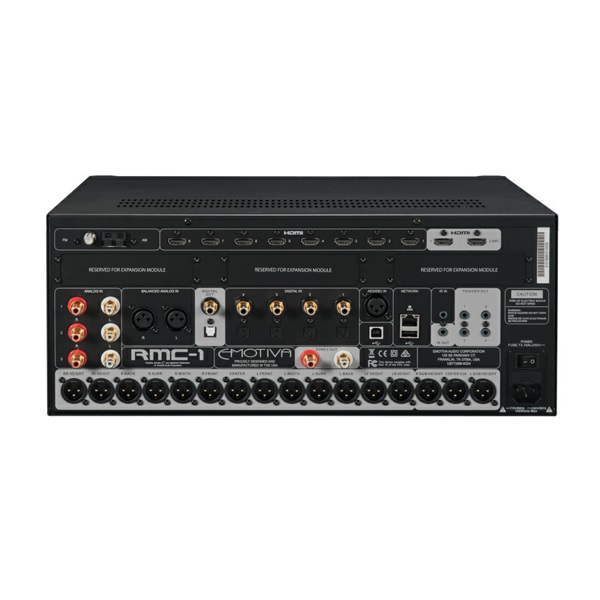 EMOTIVA RMC-1 PRE PROCESSOR EMOTIVA RMC-1 PRE PROCESSOR